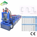 Section Roof CZ Shape Purlin Roll Forming Machine